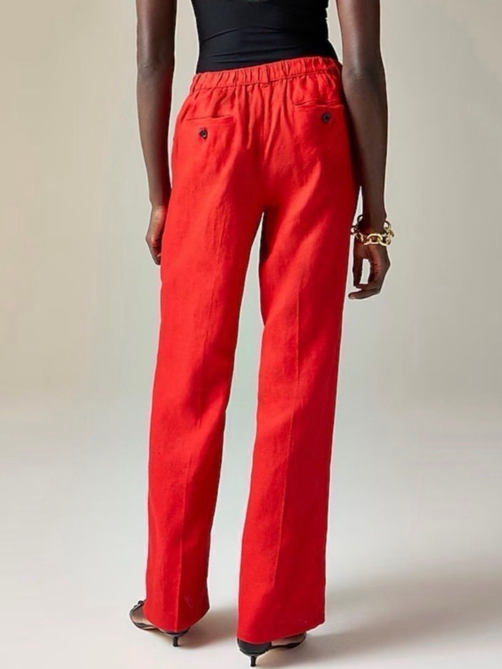 J. Crew Harbor Pant in Linen - Picture 3 of 6